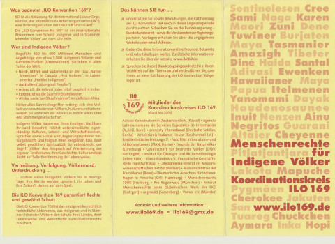 ILO 169 Flyer-folder aussen